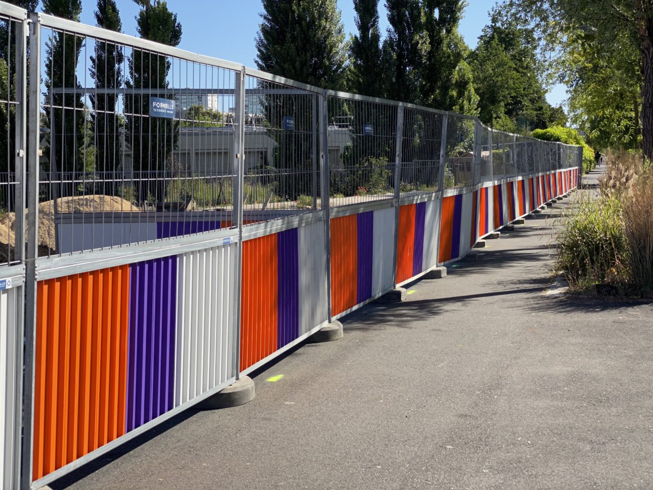 Barrières de chantier Fornells réparables facilement